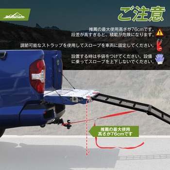 バイクスロープ ラダーレール 折り畳み式 - Ruedamann