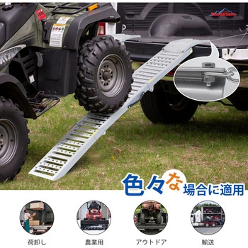 バイクスロープ ラダーレール 三つ折り Ruedamann