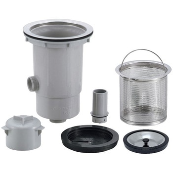 大型ゴミ収納器付防臭排水トラップ(40A) SUGICO(スギコ)