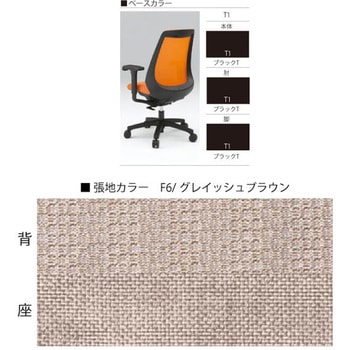 ノナチェア 固定肘付<配送時組立サービス付> イトーキ