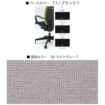 フルゴチェア ローバック 固定肘付<配送時組立サービス付> イトーキ