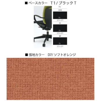 フルゴチェア ローバック 固定肘付<配送時組立サービス付> イトーキ