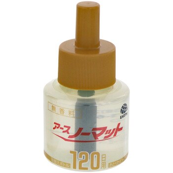 120日用無香料 アースノーマット取替えボトル 1箱(45mL×1本) アース