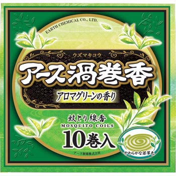 1970s アース製薬製 かとり線香アース渦巻 ホーロー看板