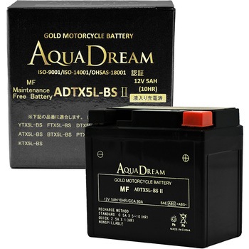 バイク用バッテリー GOLD Motorcycle Battery AQUA DREAM(アクアドリーム)