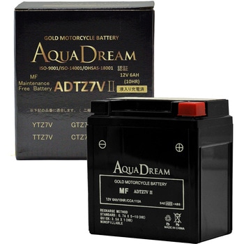 バイク用バッテリー GOLD Motorcycle Battery AQUA DREAM(アクアドリーム)