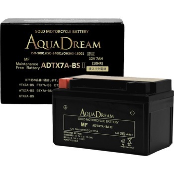 バイク用バッテリー GOLD Motorcycle Battery AQUA DREAM(アクアドリーム)