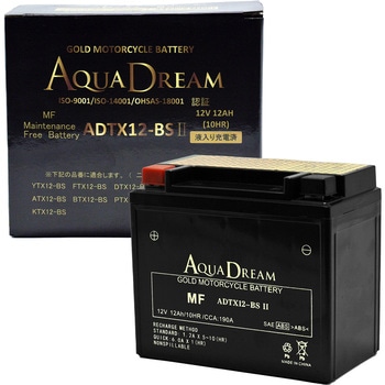バイク用バッテリー GOLD Motorcycle Battery AQUA DREAM(アクアドリーム)