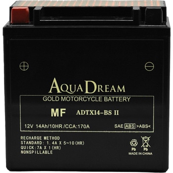 バイク用バッテリー GOLD Motorcycle Battery AQUA DREAM(アクアドリーム)