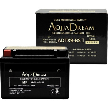 バイク用バッテリー GOLD Motorcycle Battery AQUA DREAM(アクアドリーム)