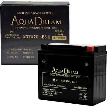 バイク用バッテリー GOLD Motorcycle Battery AQUA DREAM(アクアドリーム)