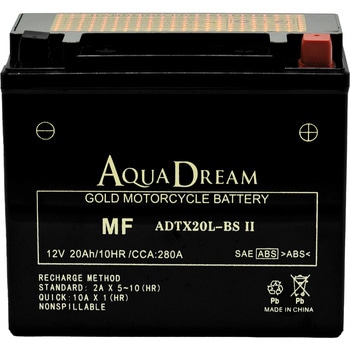 バイク用バッテリー GOLD Motorcycle Battery AQUA DREAM(アクアドリーム)