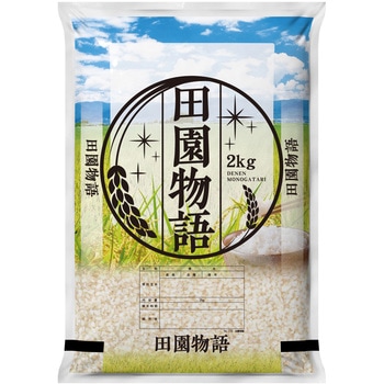 【袋のみ】ポリポリDH 稲穂とお茶碗・田園物語 アサヒパック