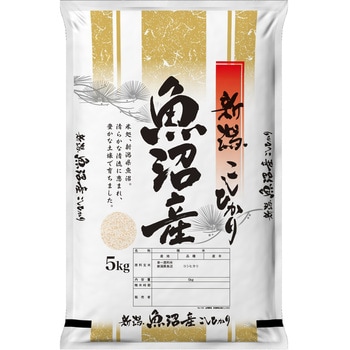 【袋のみ】ラミDH 金帯雲竜・新潟魚沼産こしひかり アサヒパック
