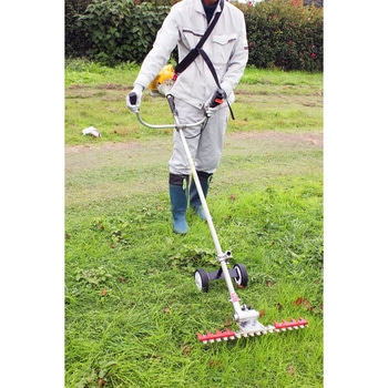 刈払機取付用 T型バリカン用二輪車セット ニシガキ工業