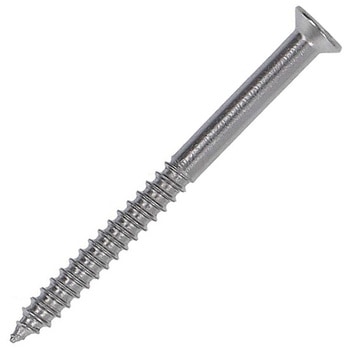 建具用木ねじ(一番ビス) 皿頭 (ステンレス)(パック品) - 大里