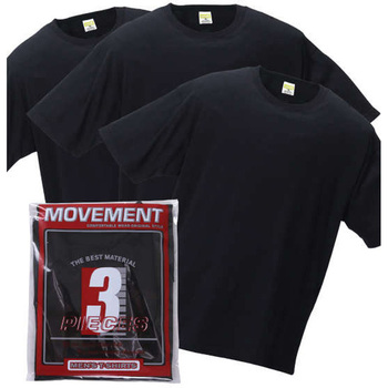 大きいサイズ クルーTシャツ3枚パック MANCHES