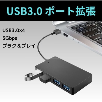 USBハブ Type-A 3ポート(USB3.0) ZATTA