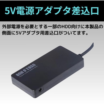 USBハブ Type-A 3ポート(USB3.0) ZATTA