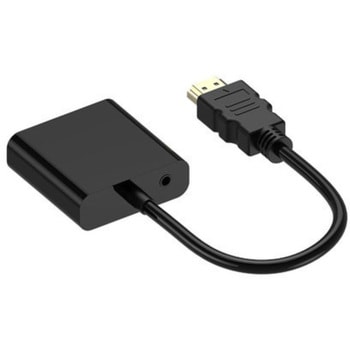HDMI to VGA 変換アダプタ ステレオミニジャック搭載 ZATTA