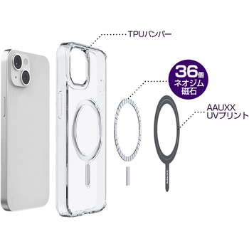 MagSafe対応iPhoneケース iRingMagnetic Case for iPhone 13 AAUXX