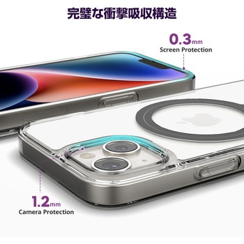 MagSafe対応iPhoneケース iRingMagnetic Case for iPhone 13 AAUXX