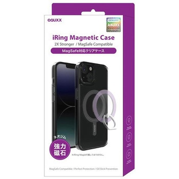 MagSafe対応iPhoneケース iRingMagnetic Case for iPhone 13 AAUXX