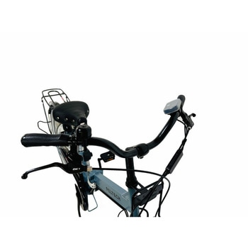 防災サイクル 24型 6段変速付き 折りたたみ電動アシスト自転車 ノンパンク仕様 【完成組立品】 PELTECH(ペルテック)
