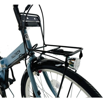防災サイクル 24型 6段変速付き 折りたたみ電動アシスト自転車 ノンパンク仕様 【完成組立品】 PELTECH(ペルテック)