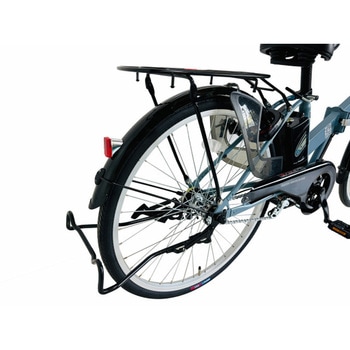 防災サイクル 24型 6段変速付き 折りたたみ電動アシスト自転車 ノンパンク仕様 【完成組立品】 PELTECH(ペルテック)