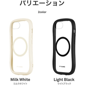 iPhone 16e 耐傷・耐衝撃ハイブリッドケース 「ViAMO charge」 LEPLUS NEXT