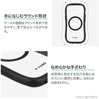 iPhone 16e 耐傷・耐衝撃ハイブリッドケース 「ViAMO charge」 LEPLUS NEXT