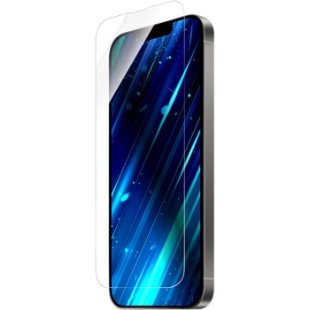 iPhone 16e/iPhone 14/iPhone 13 ガラスフィルム「GLASS PREMIUM FILM Lite」 セラミックコーティング 全面保護 ブルーライトカット LEPLUS NEXT