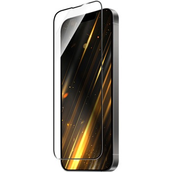 iPhone 16e/iPhone 14/iPhone 13 ガラスフィルム「GLASS PREMIUM FILM Lite」 セラミックコーティング 全面保護 ソフトフレーム 超透明 LEPLUS NEXT