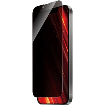 iPhone 16e/iPhone 14/iPhone 13 ガラスフィルム「GLASS PREMIUM FILM Lite」 セラミックコーティング 覗き見防止180° LEPLUS NEXT