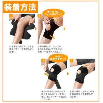 大きいサイズ ひざ用サポーター(1枚入り) ファイテン