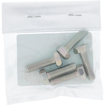 7Tアプセットボルト 全ねじ (鉄/三価めっき)(パック品) OHSATO(大里)