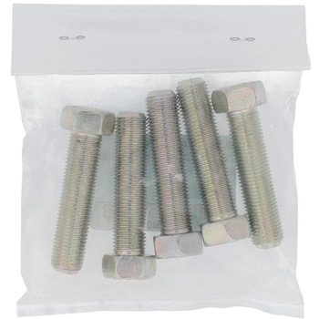 7T小形アプセットボルト 全ねじ (鉄/三価めっき)(パック品) OHSATO(大里)