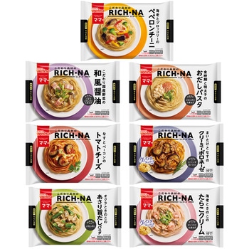 [冷凍] 日清製粉ウェルナ マ・マー RICH-NA 7種各1品 7食セット 日清製粉ウェルナ