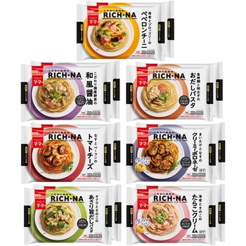 [冷凍] 日清製粉ウェルナ マ・マー RICH-NA 7種各2品 14食セット 日清製粉ウェルナ