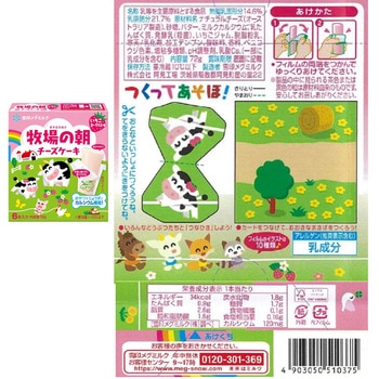 [冷蔵] 雪印メグミルク 牧場の朝 チーズケーキ 2種セット各3個(ヨーグルト味・いちごヨーグルト味) 雪印メグミルク