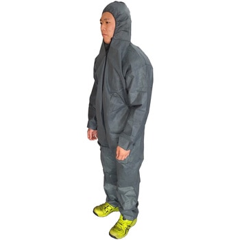 不織布つなぎ服(グレー) 丸和ケミカル