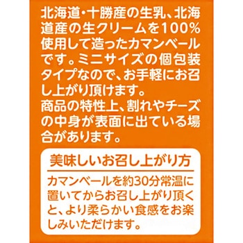[冷蔵]カマンベール ミニタイプ  スモーク 3個入り 花畑牧場