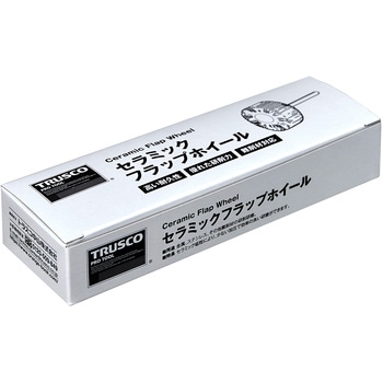 セラミックフラップホイール(軸径3mm) - TRUSCO