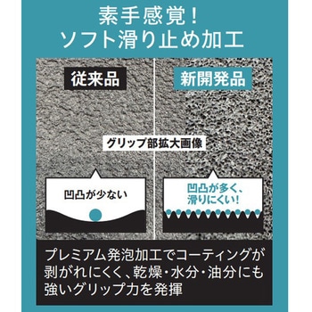 天然ゴム背抜き手袋 18ゲージ TRUSCO