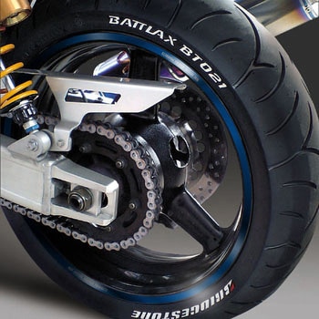 ミラーリムストライプ RIM-10M レタリングあり MDF(エムディーエフ)