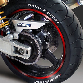 ミラーリムストライプ RIM-10M レタリングあり MDF(エムディーエフ)