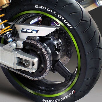ミラーリムストライプ RIM-10M レタリングあり MDF(エムディーエフ)