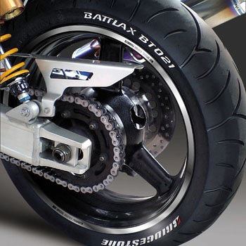ミラーリムストライプ RIM-10M レタリングあり MDF(エムディーエフ)