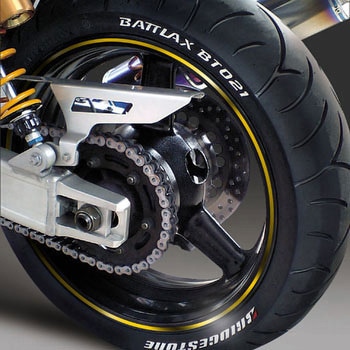 ミラーリムストライプ RIM-4M レタリングなし MDF(エムディーエフ)